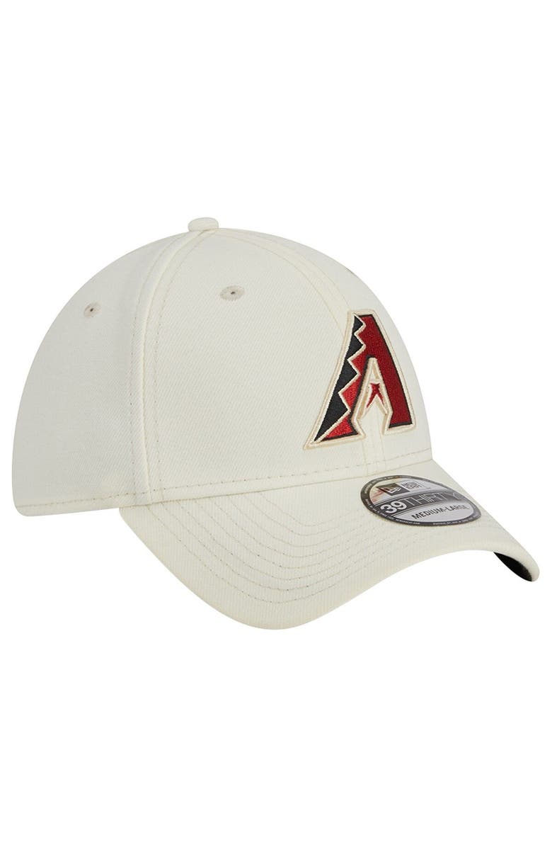 New Era Men's New Era Cream Arizona Diamondbacks Chrome Team Classic 39THIRTY Flex Hat, Alternate, color, 