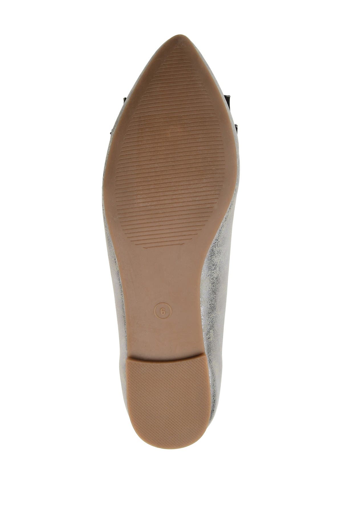 Journee Collection Judy Flat - Wide Width, Alternate, color, Pewter