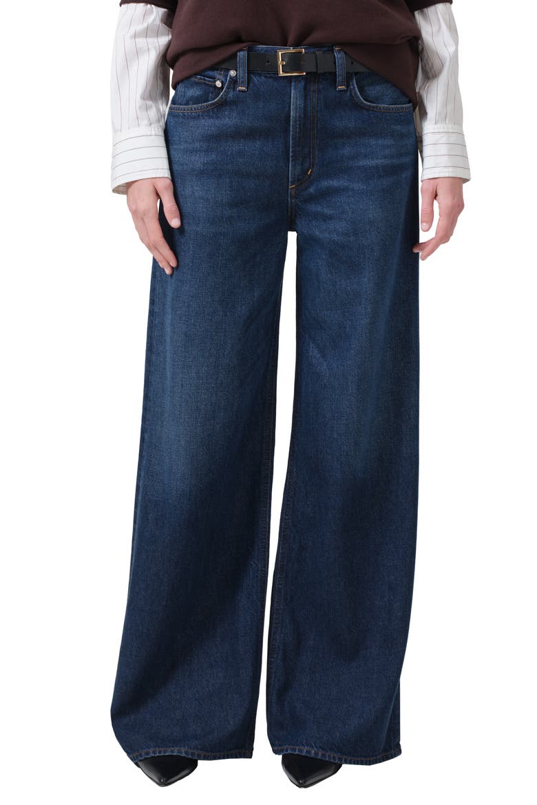 Paloma High Waist Baggy Jeans, Main, color, GAMUT