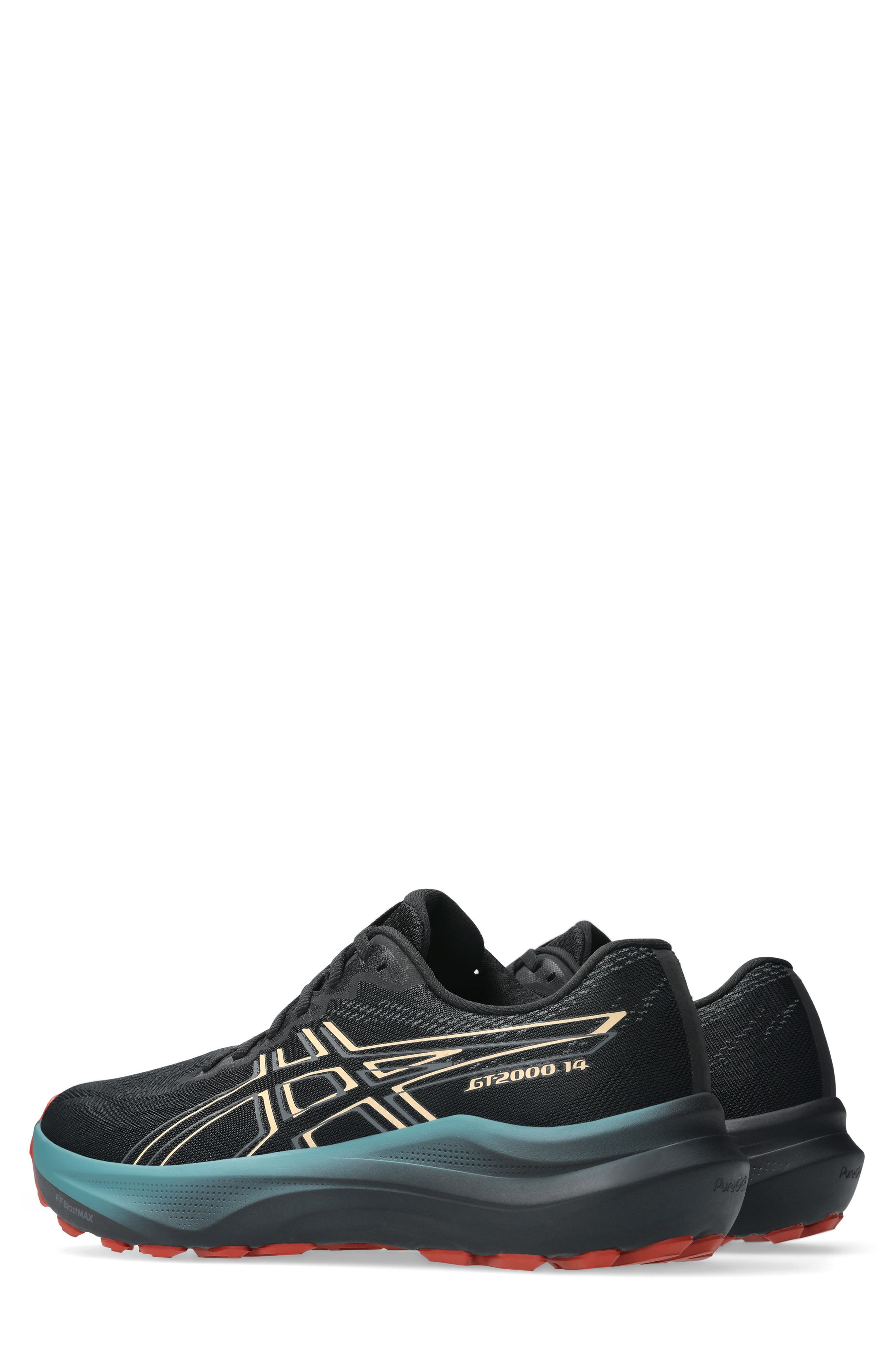GT-2000 14 GTX Gore-Tex® Waterproof Running Shoe, Alternate, color, BLACK/ APRICOT CRUSH