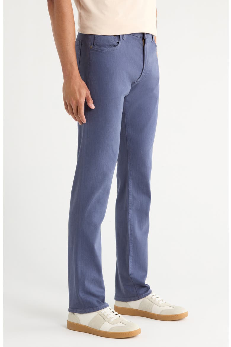 Gage Slim Fit Stretch Twill Five-Pocket Pants, Alternate, color, OCEAN