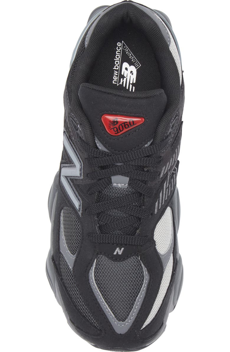 New Balance Kids' 9060 Sneaker, Alternate, color, Black/ Castlerock