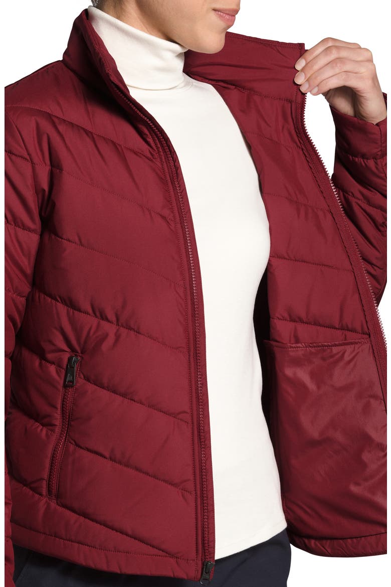 'Tamburello' Jacket, Alternate, color, POMEGRANATE
