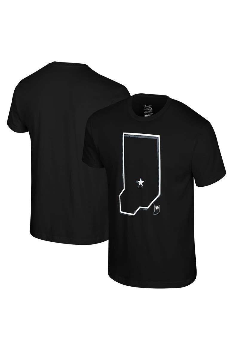 Men's Stadium Essentials Black Indiana Pacers Mono Element T-Shirt, Alternate, color, Black