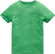Mini Boden Kids' Cotton Pocket T-Shirt
