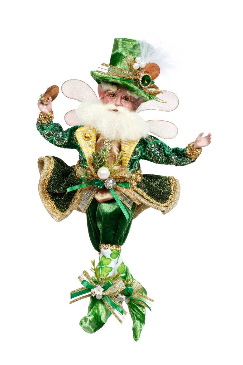 Lucky Leprechaun Fairy, Small, Main, color, Shamrock Green