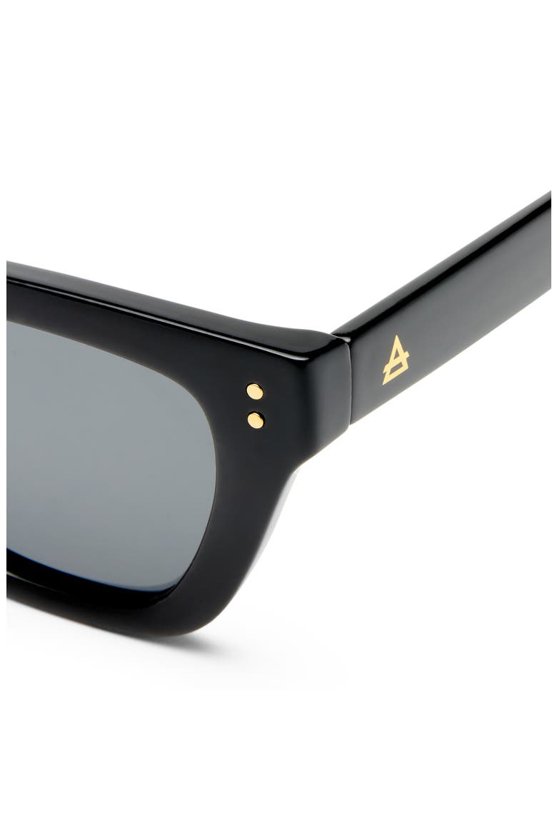 Nightglow Cat Eye Sunglasses, Alternate, color, BLACK