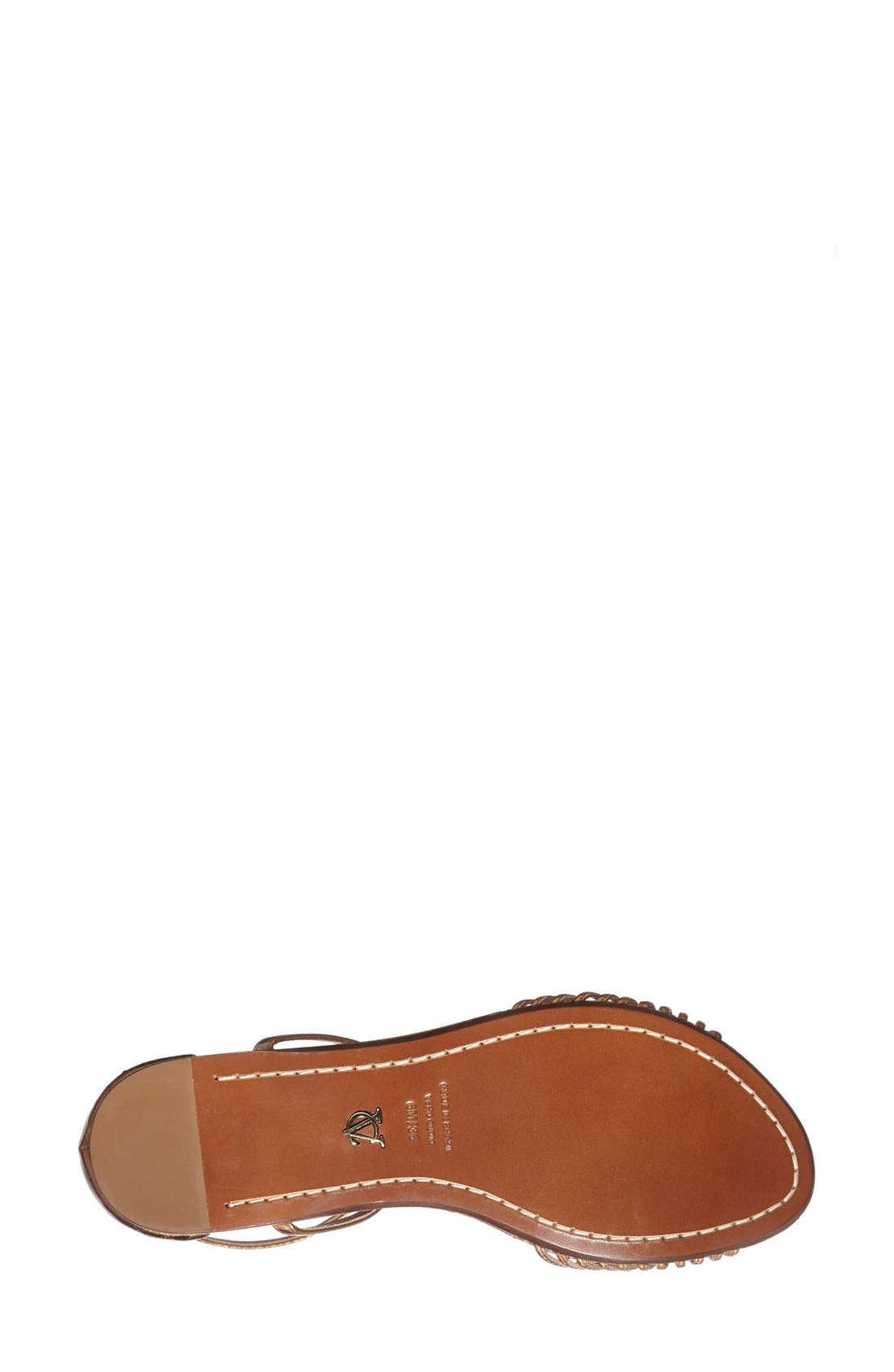 VC Signature 'Maybree' Leather Ankle Strap Sandal, Alternate, color, 