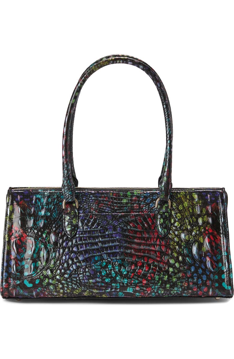 Brahmin Sophia Croc Embossed Leather Satchel, Alternate, color, Showtime Melbourne