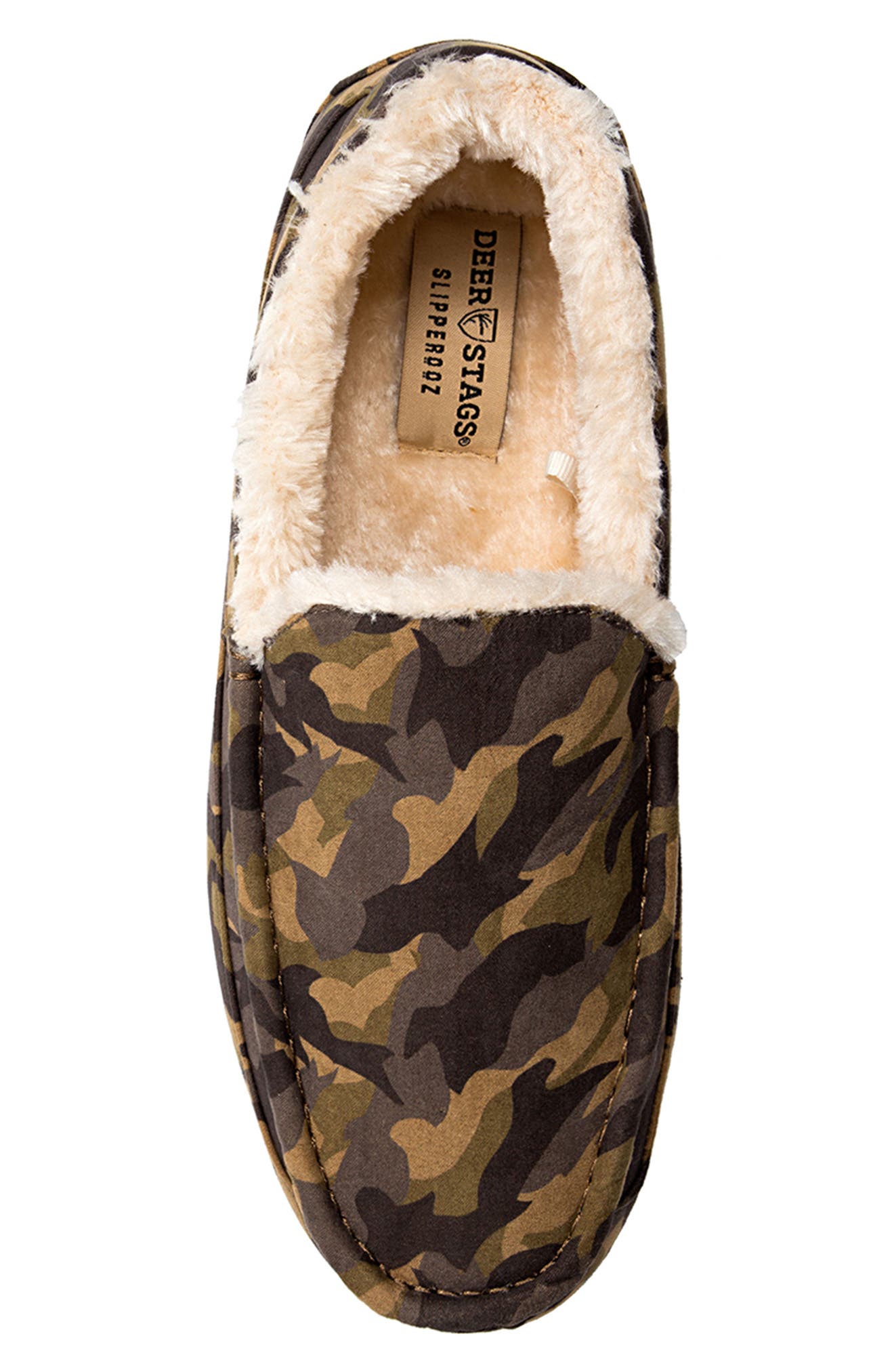Spun Slipper, Alternate, color, BROWN/ BROWN CAMO