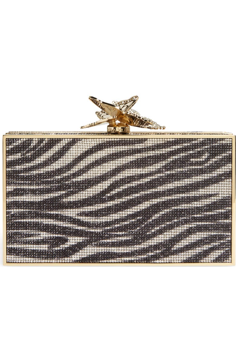 SOPHIA WEBSTER Clara Crystal Box Clutch, Main, color,