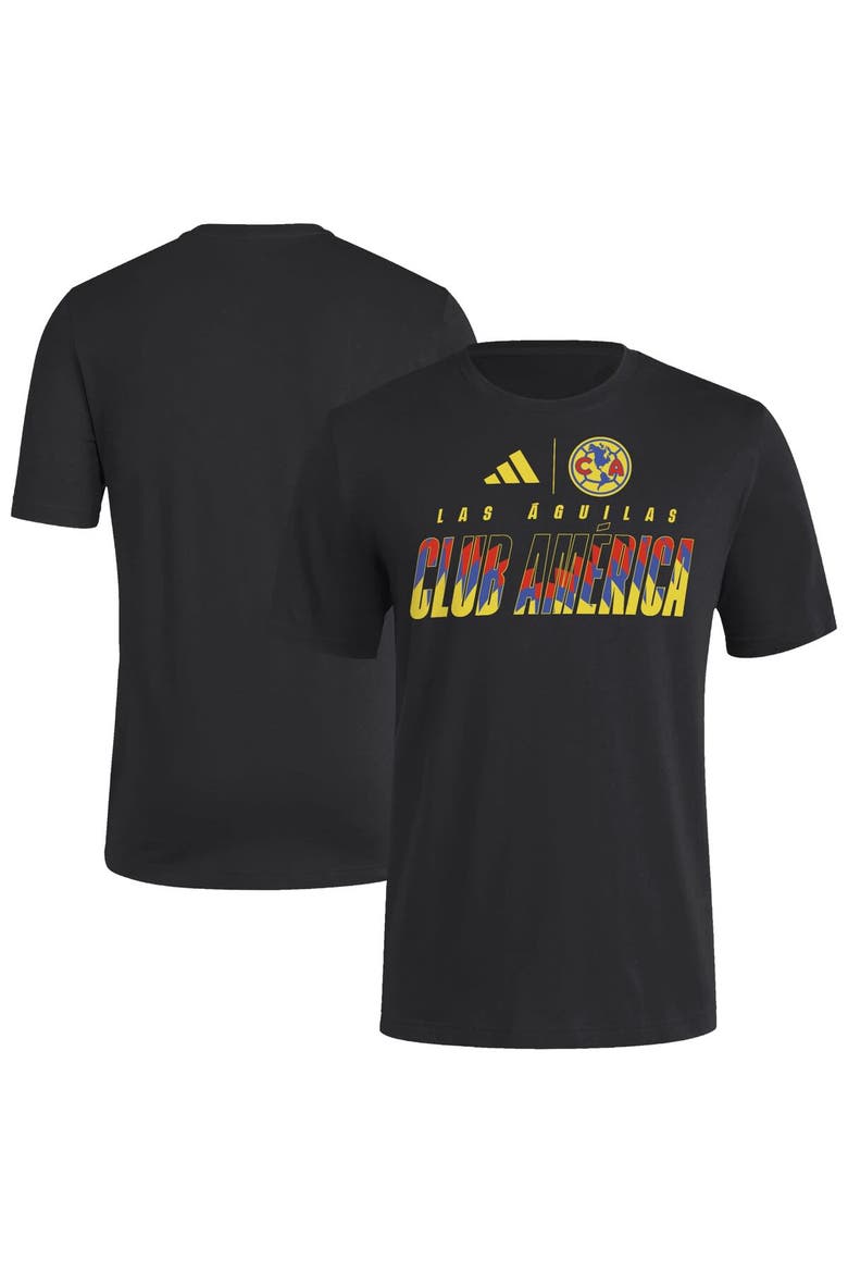 Men's adidas  Black Club America Leagues Cup T-Shirt, Alternate, color, Black
