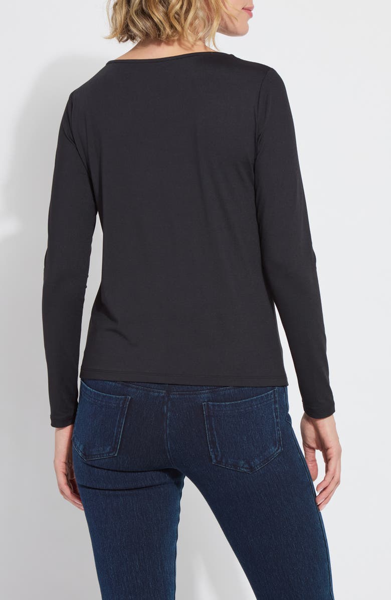 Lysse ntials Long Sleeve T-Shirt, Alternate, color, Black