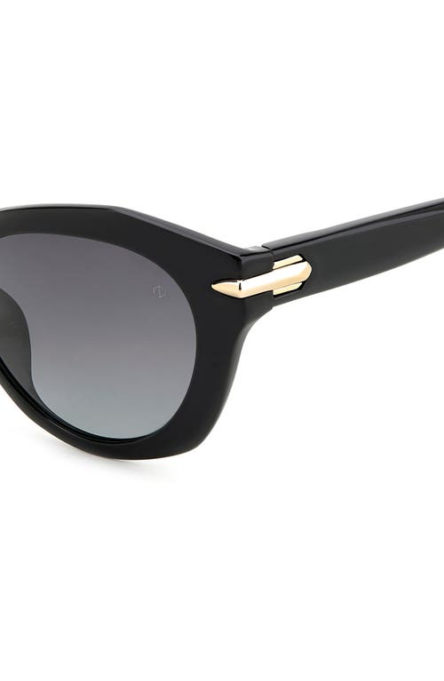 Rag & Bone 53mm Cat Eye Sunglasses In Black