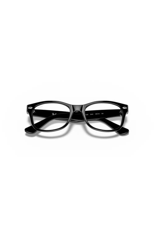 Ray Ban Ray-ban 48mm Square Optical Glasses In Black