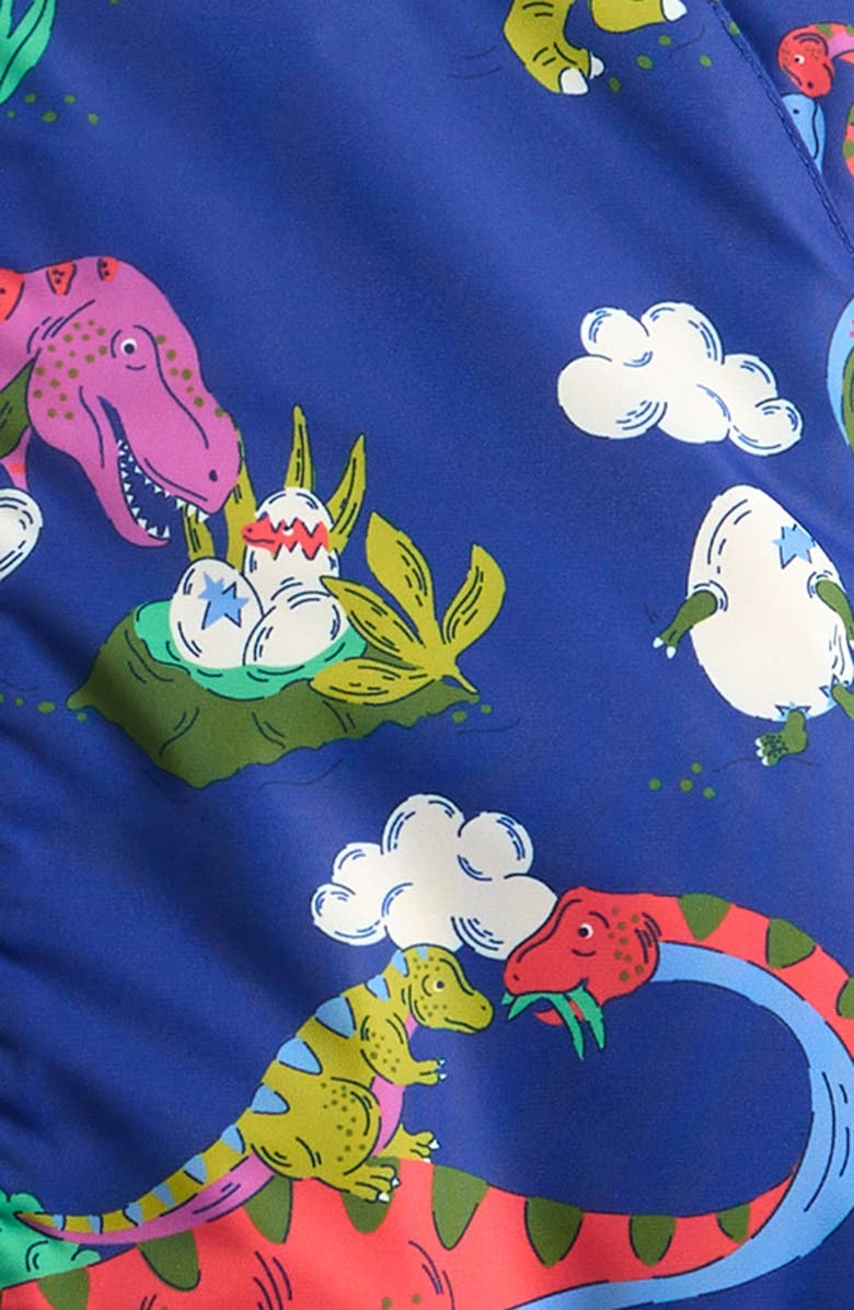 Mini Boden Kids' Fleece Lined Hooded Jacket, Alternate, color,