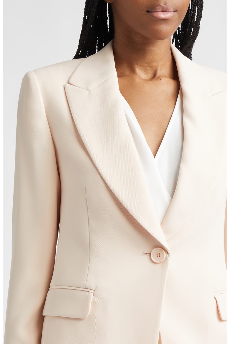 One-Button Blazer, Alternate, color, LIGHT PINK
