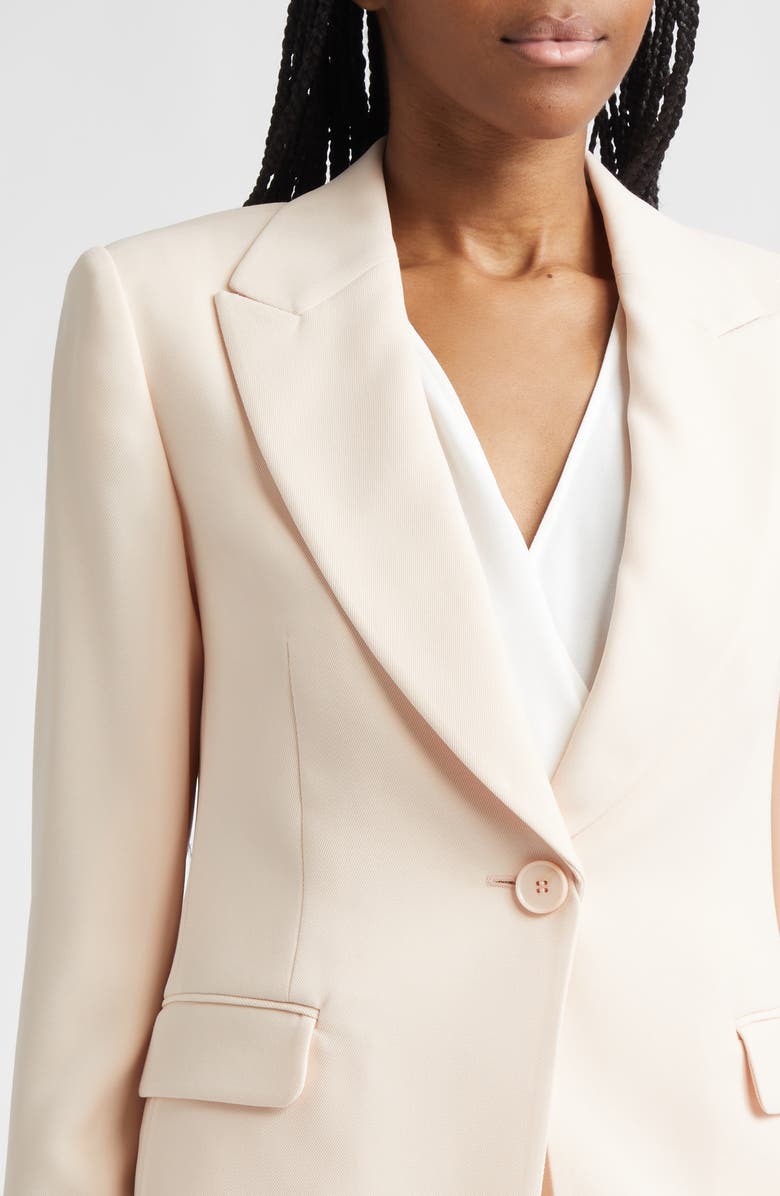 Emporio Armani One-Button Blazer, Alternate, color, Light Pink