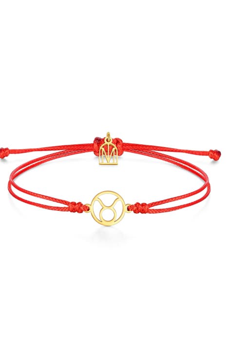 Zodiac Thread Bracelet