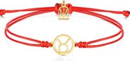 Mantra Zodiac Thread Bracelet