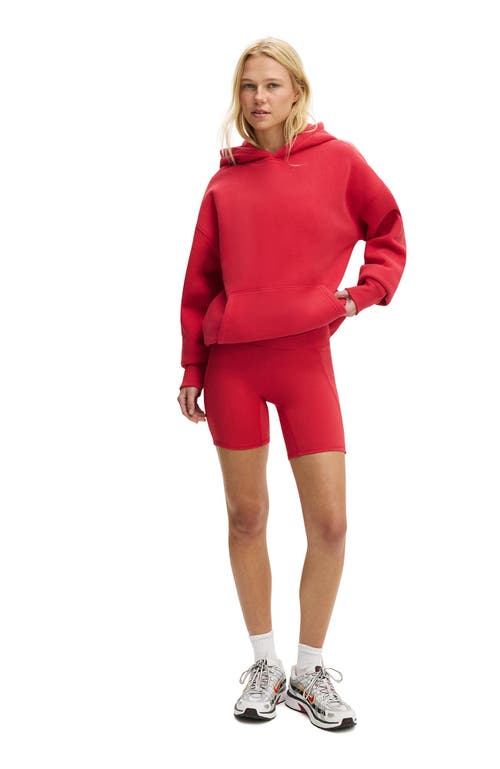 Cotton On Body Active Plush Premium Graphic Hoodie In Red