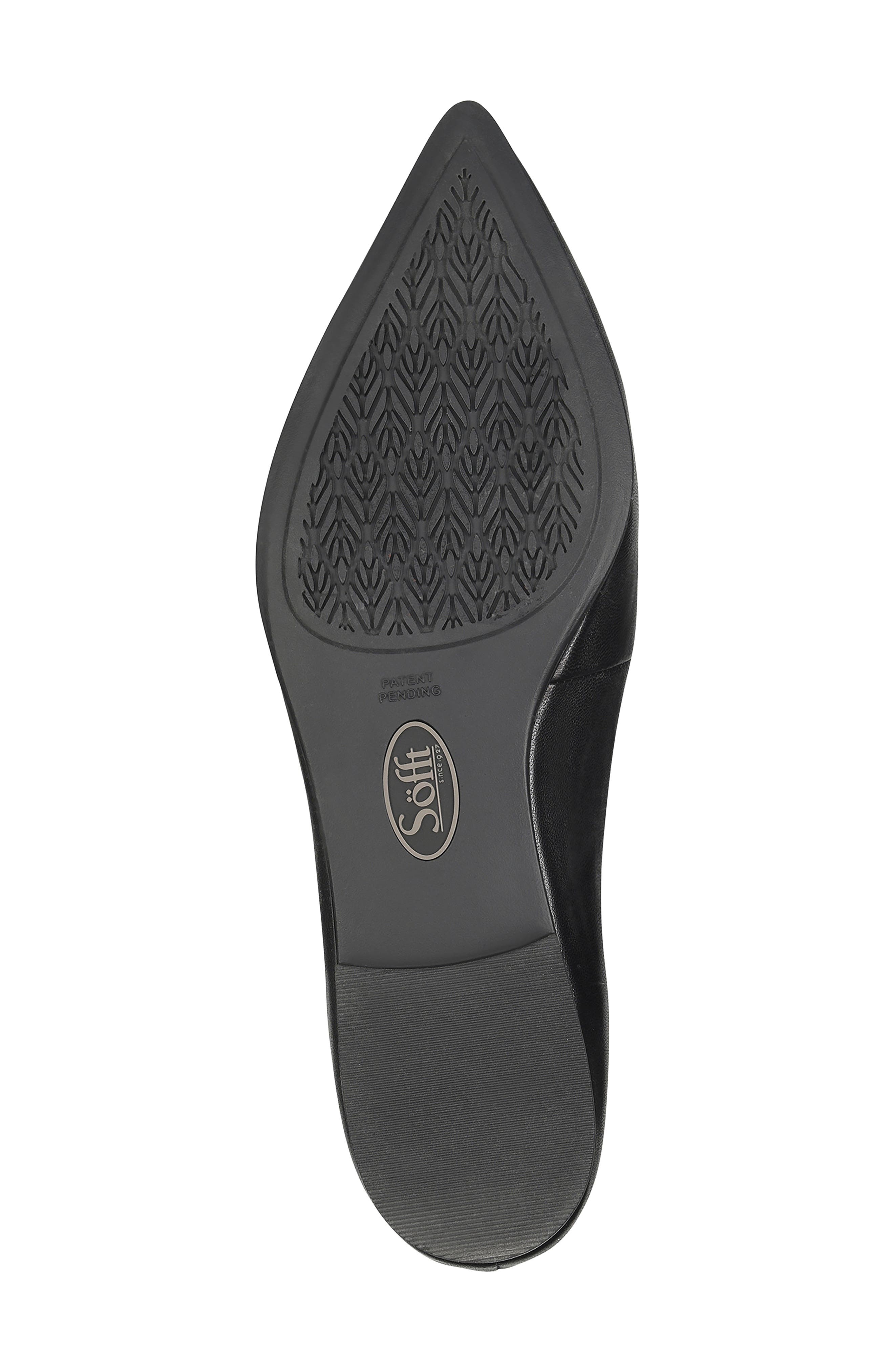 Madrid Skimmer Flat, Alternate, color, BLACK