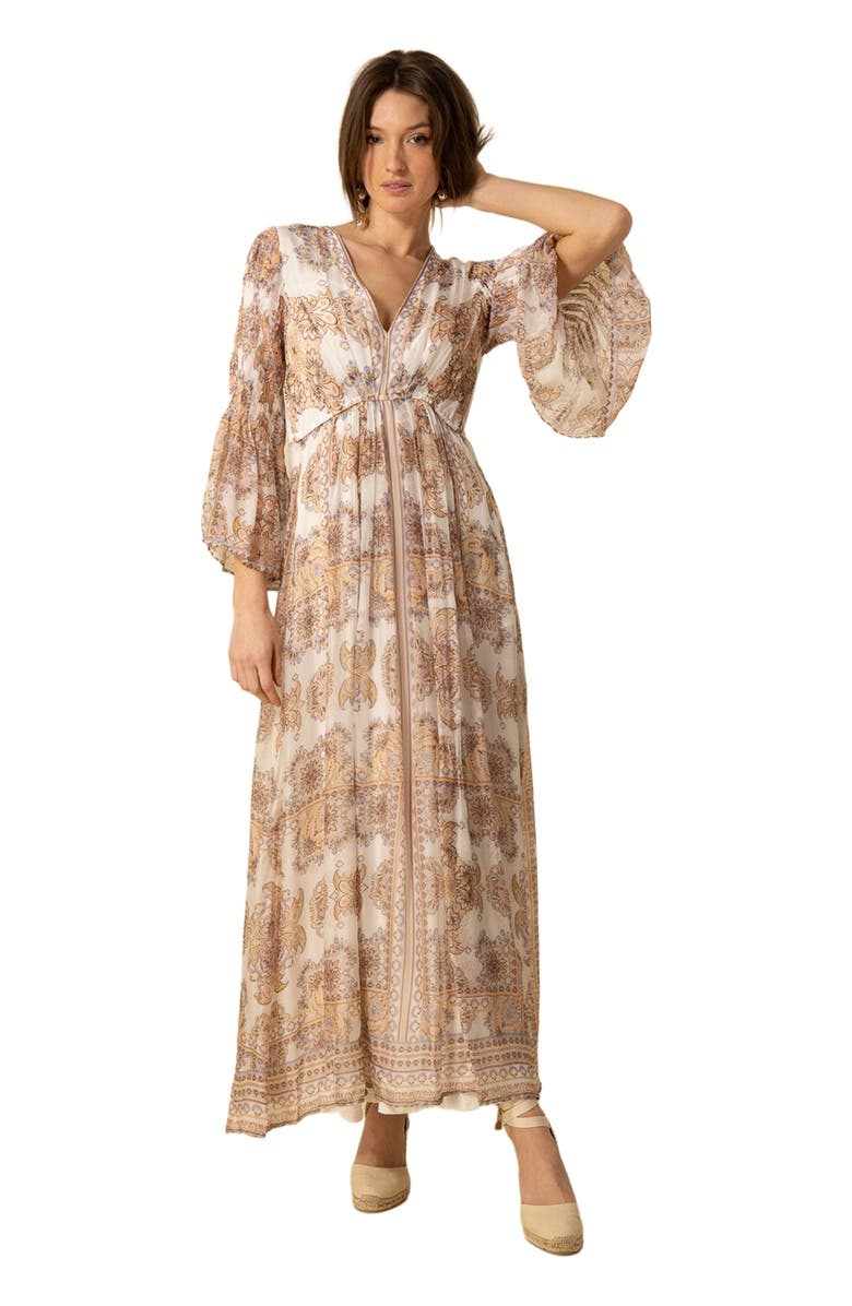 Hale Bob Mara Maxi Dress, Alternate, color, 