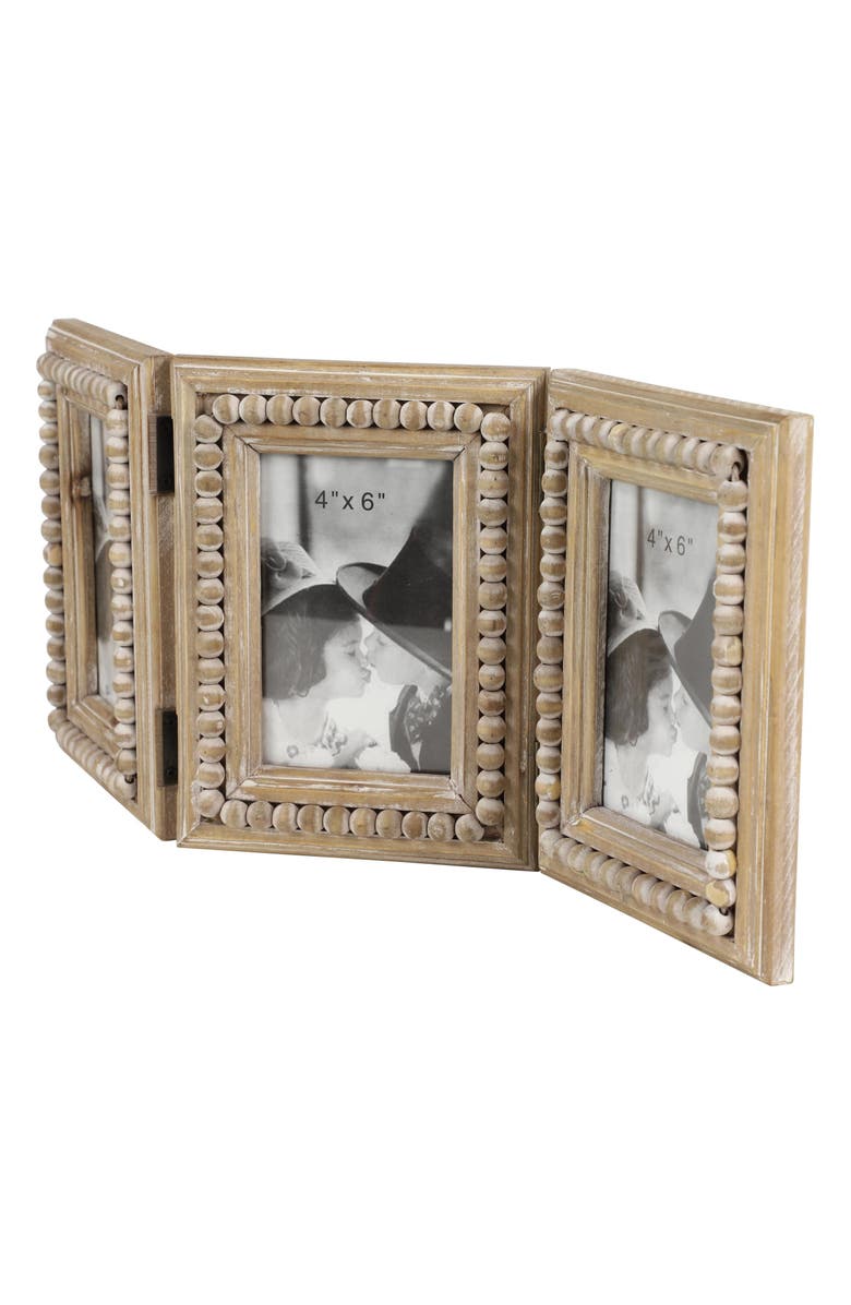 UMA Farmhouse 4" x 6" Tri-Fold Picture Frame, Alternate, color,