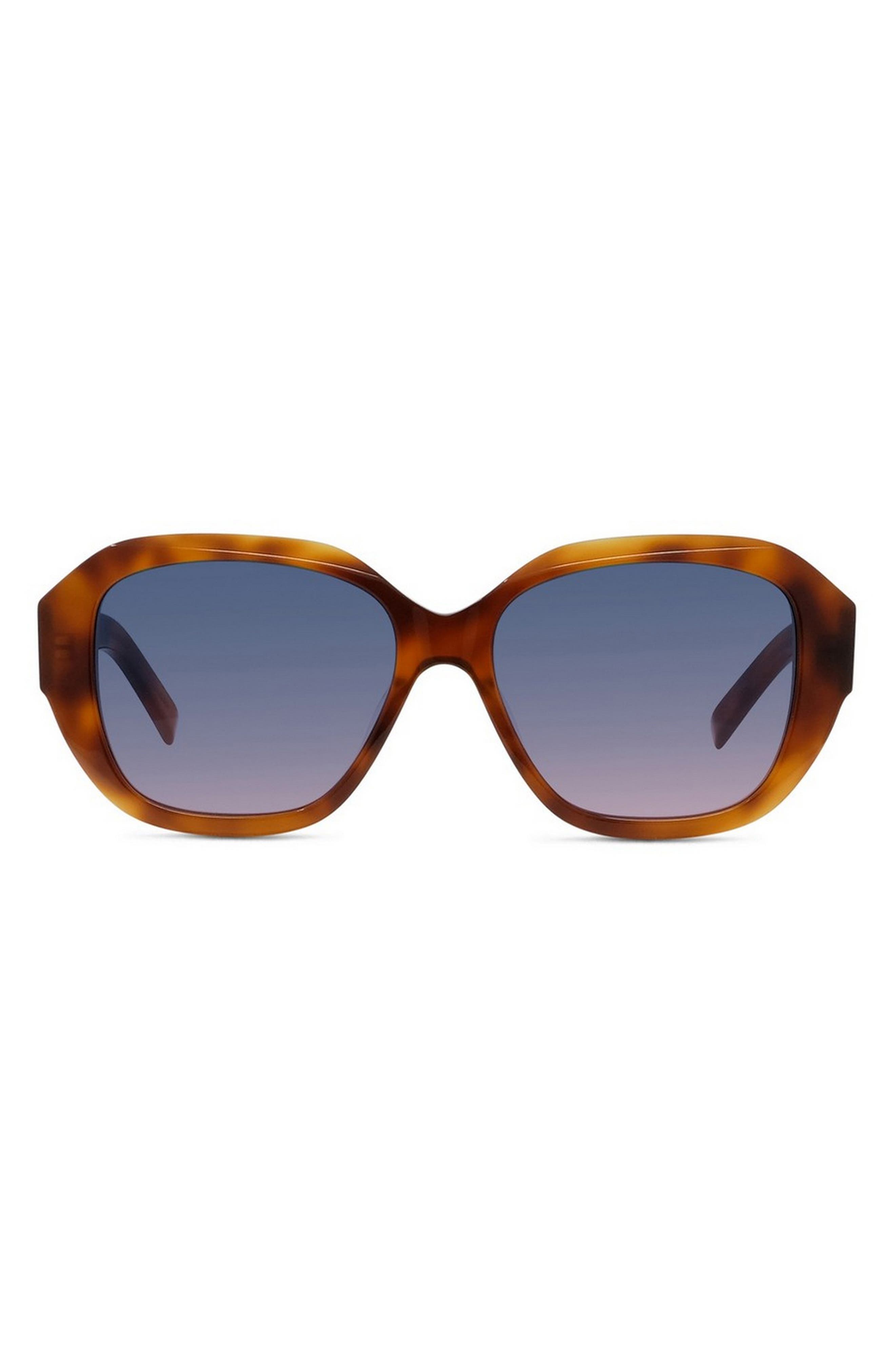 selected BLONDE HAVANA / GRADIENT BLUE