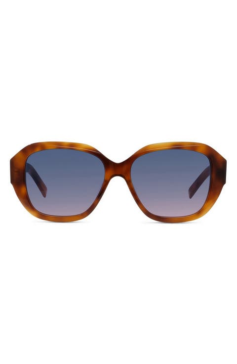 GV Day 55mm Round Sunglasses