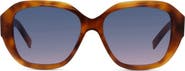 Givenchy GV Day 55mm Round Sunglasses