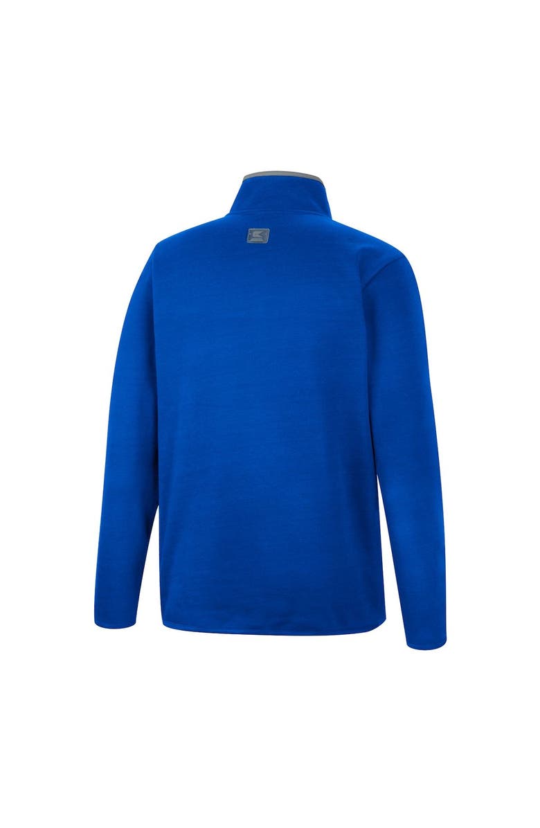 COLOSSEUM Men's Colosseum Royal Air Force Falcons Rebound Quarter-Snap Jacket, Alternate, color, Royal