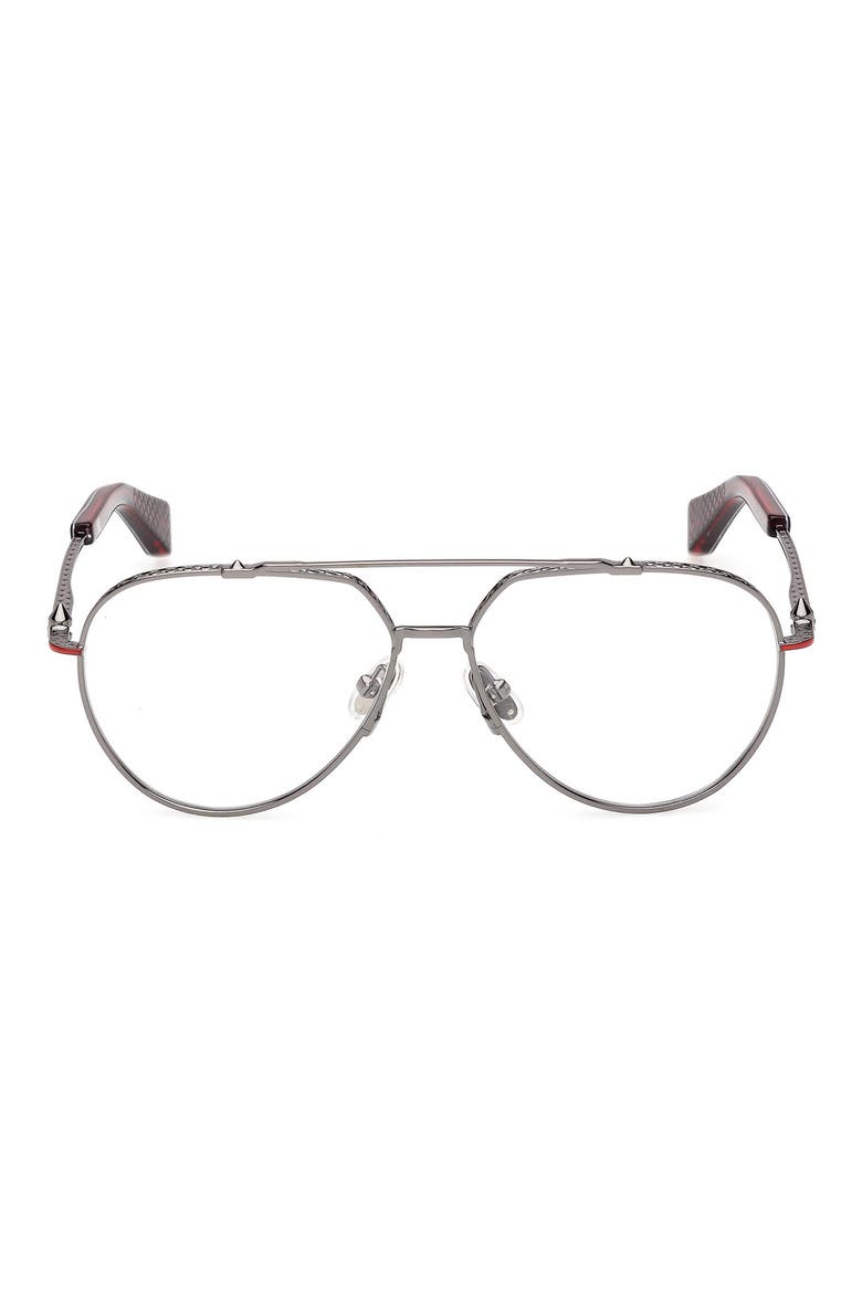 57mm Pilot Optical Glasses, Main, color, GUNMETAL