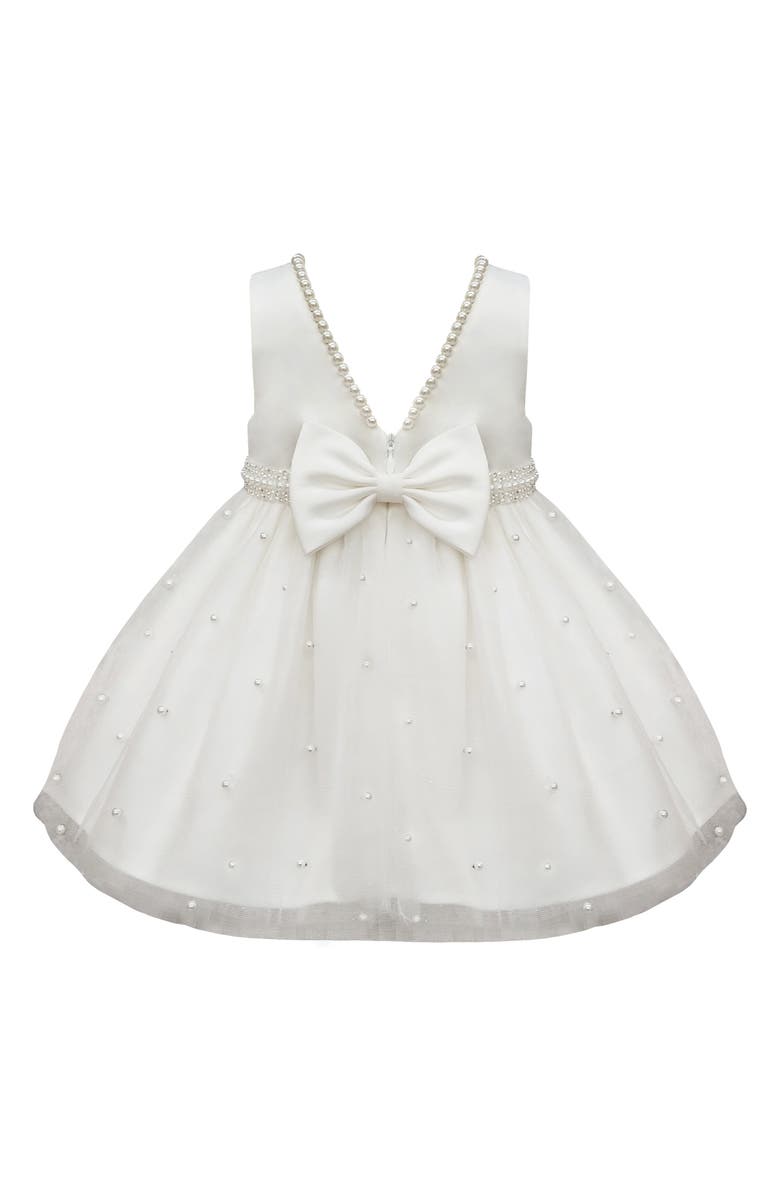 COUTURE PRINCESS Pearl Mesh Party Dress, Alternate, color,