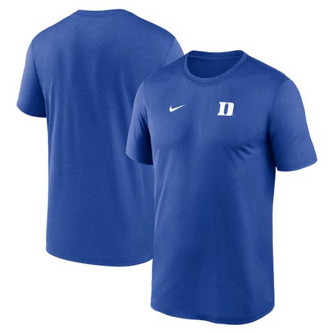 Men's Nike Royal Duke Blue Devils 2025 Sideline Small Logo Legend Performance T-Shirt