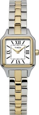Timex® Legacy Addison Two-Tone Bracelet Watch, 23mm
