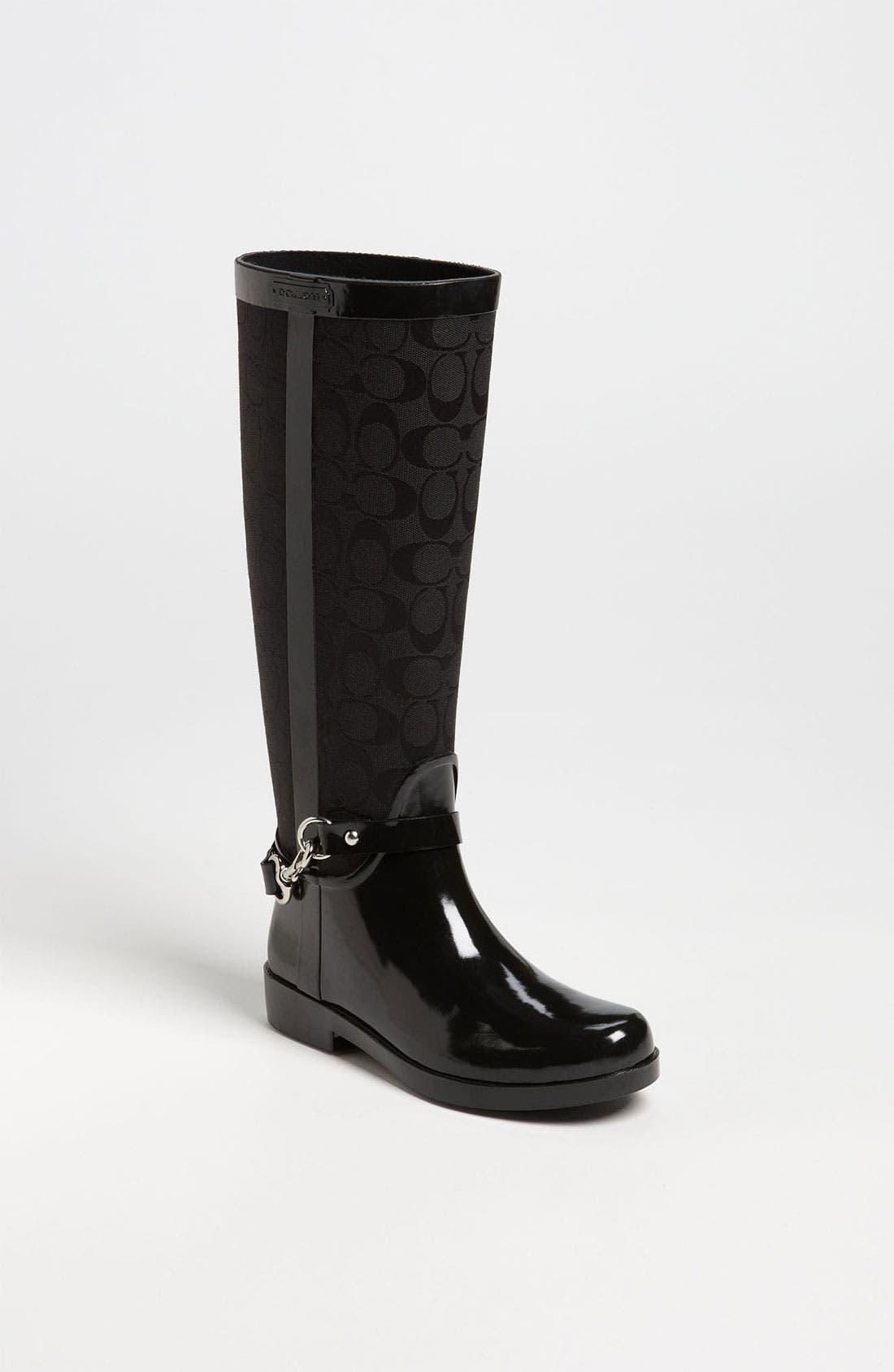 COACH 'Lux' Rain Boot, Main, color, 