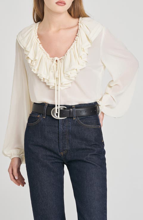 Agnes Ruffle Top