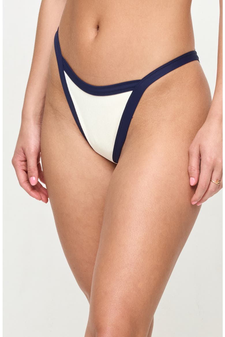 Mackenzie Full Bikini Bottoms, Alternate, color, MIDNIGHT/ CREAM