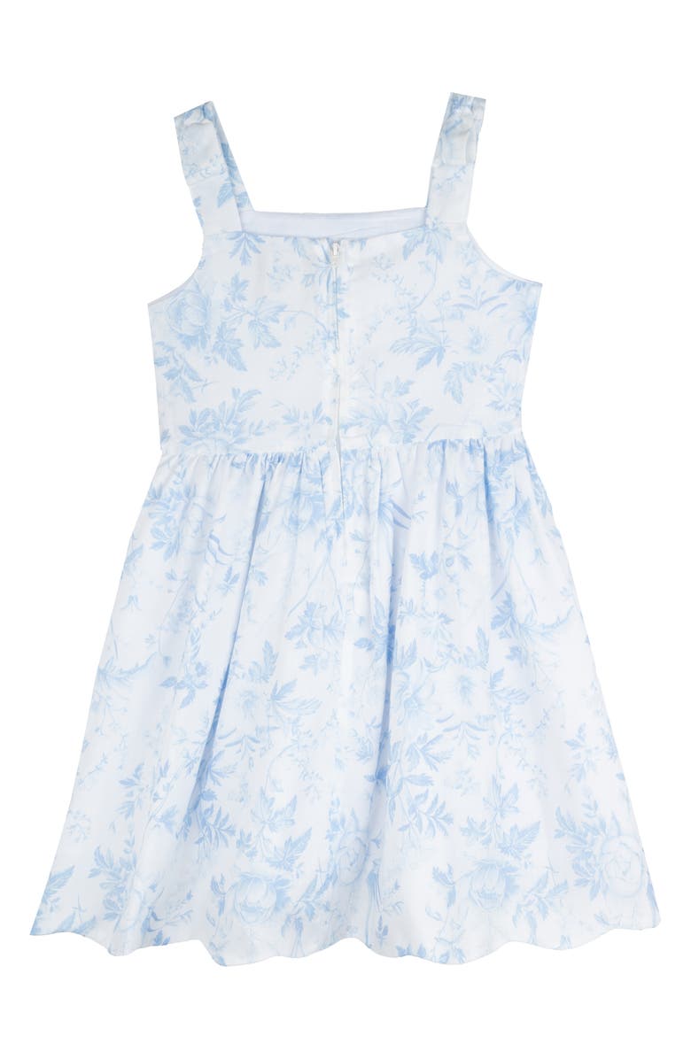Rare Editions Kids' Floral Bow Dress, Alternate, color, 