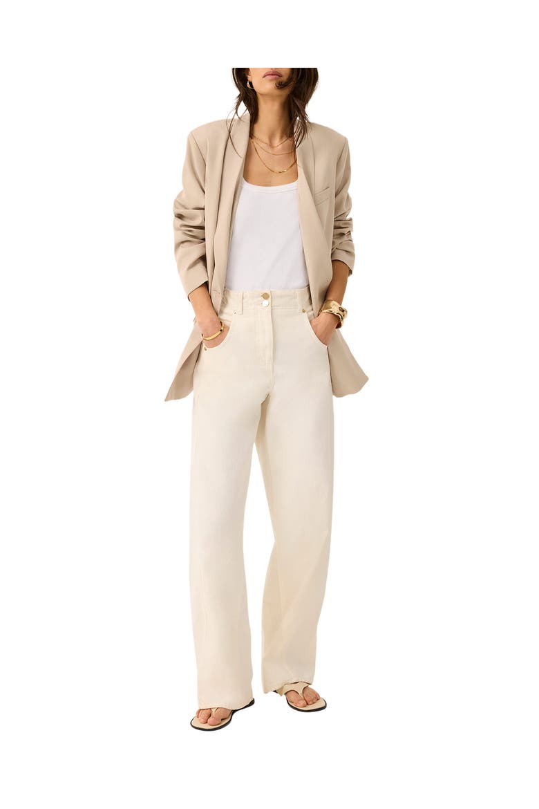 Single Breasted Blazer, Alternate, color, Neutral