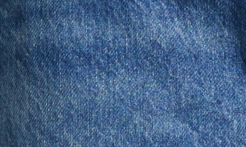 Reformation Arleth Mid Rise Straight Leg Cropped Jeans Pelican In Blue