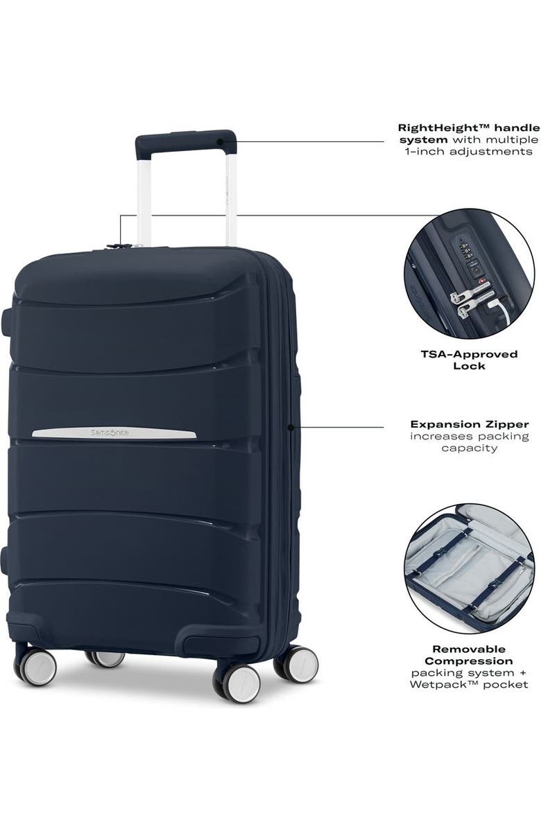 Samsonite Outline Pro Large Spinner, Alternate, color, Midnight Blue