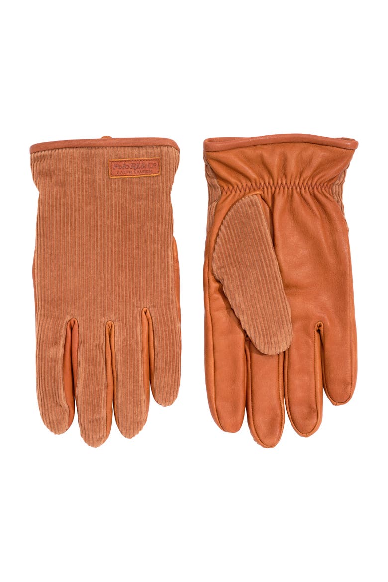 Corduroy Hybrid Glove, Alternate, color, New Bronze