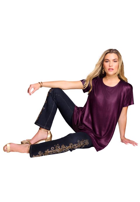 Metallic Swing Tee