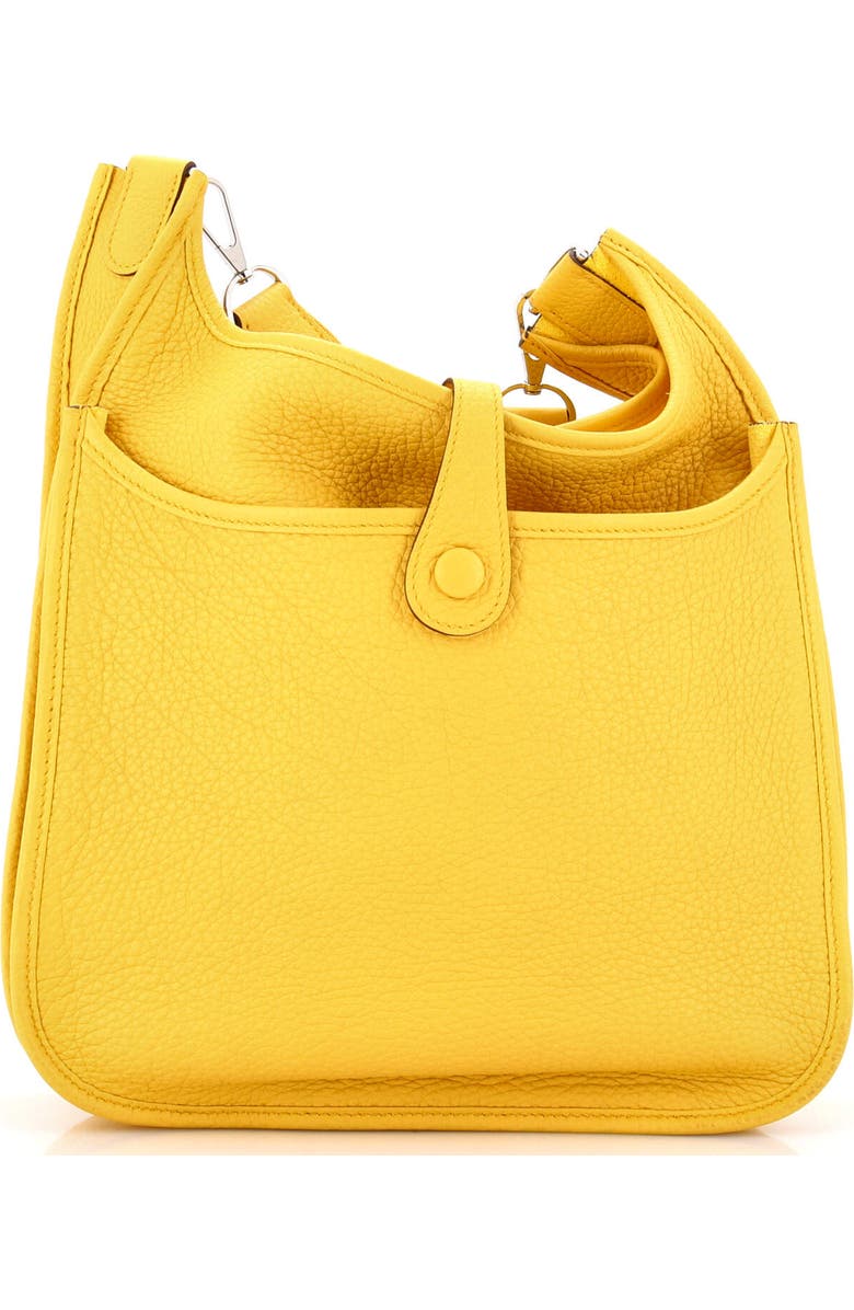 Pre-Owned Hermes Evelyne Bag Gen III Clemence PM, Alternate, color, Sun