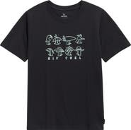 Rip Curl Kids' Surf Check Cotton Graphic T-Shirt