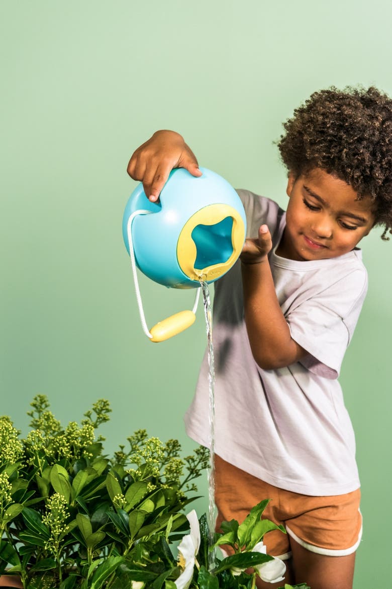 Mini Ballo No-Spill Bucket Stable Kids Water Bucket, Alternate, color, Banana Blue