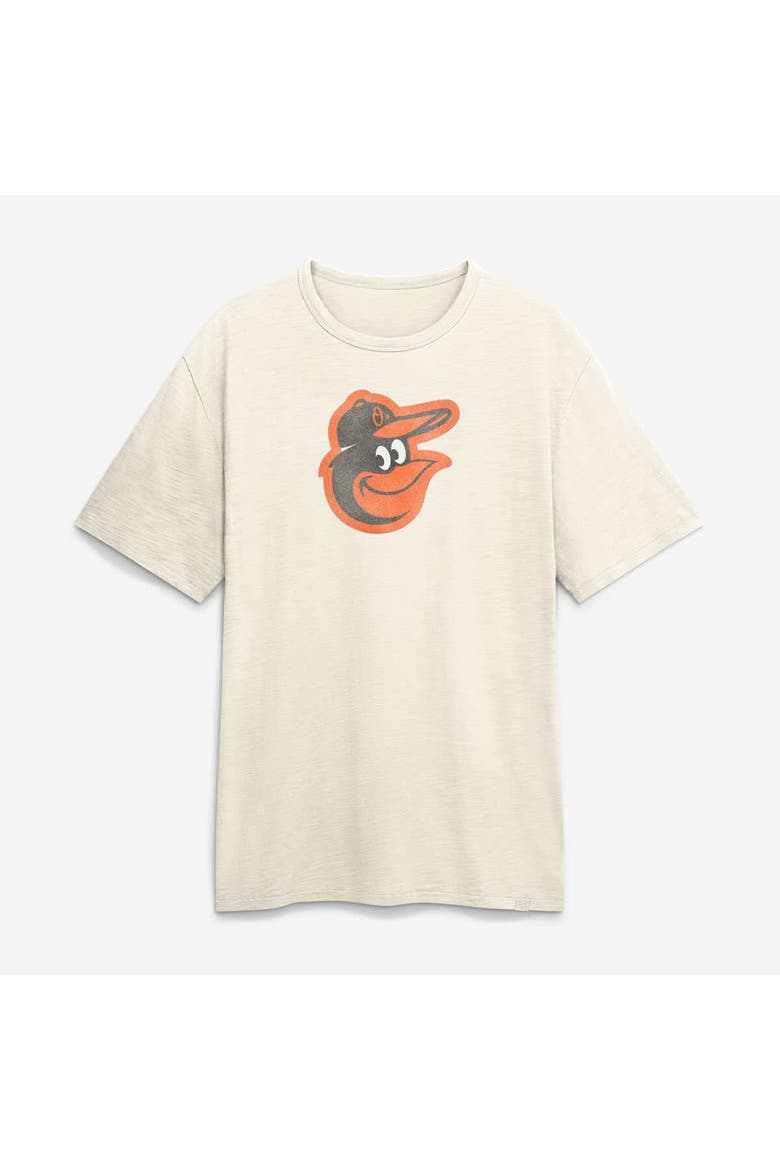 Men's Fanatics Cream Baltimore Orioles Stadium Slub T-Shirt, Main, color, Cream