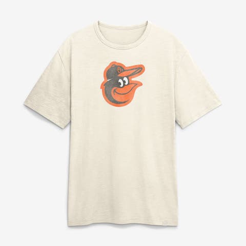Men's Fanatics Cream Baltimore Orioles Stadium Slub T-Shirt